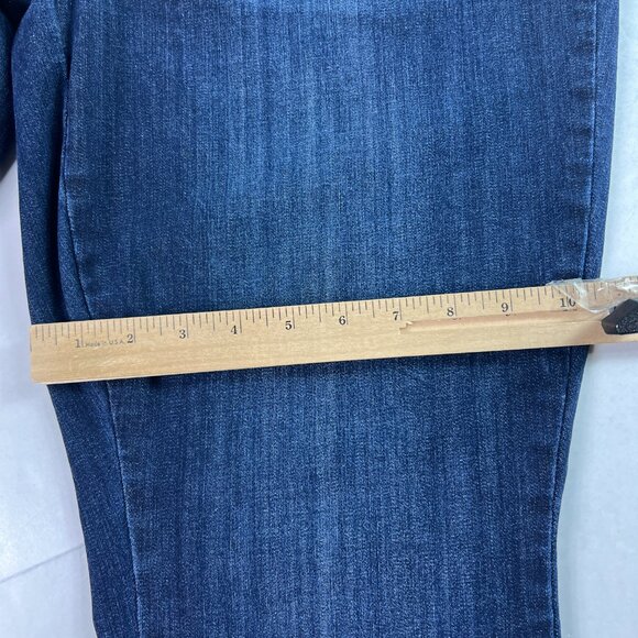 Judy Blue Jeans Women's Plus 38x26* Skinny Pull On High Rise Blue Denim Tag 20W - Picture 13 of 16